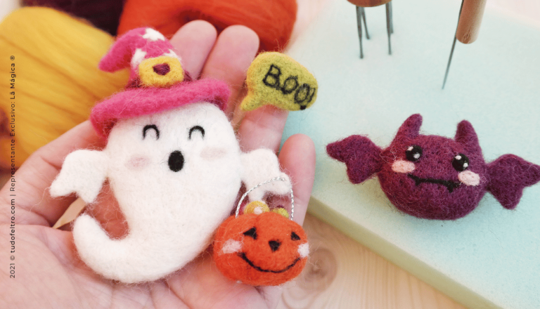 DIY – Fantasma “Olivia” e Morceguinho no Halloween