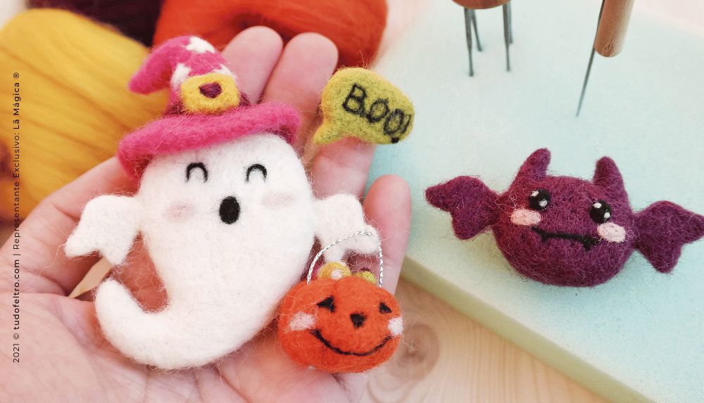 DIY – Fantasma “Olivia” e Morceguinho no Halloween